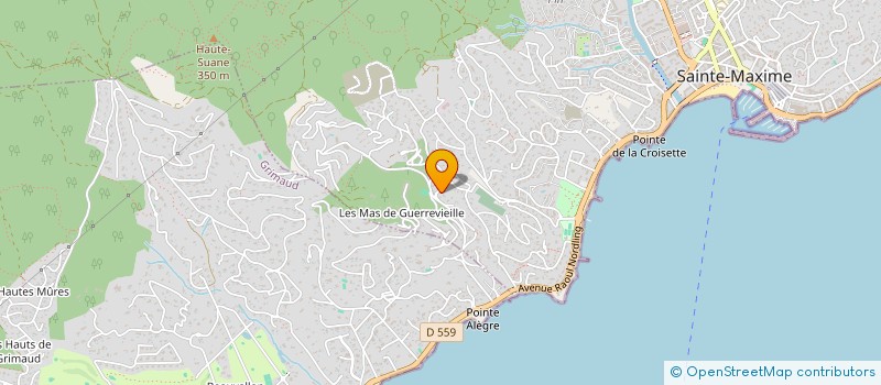 localisation de l'entreprise FRAXIMOISE à SAINTE-MAXIME