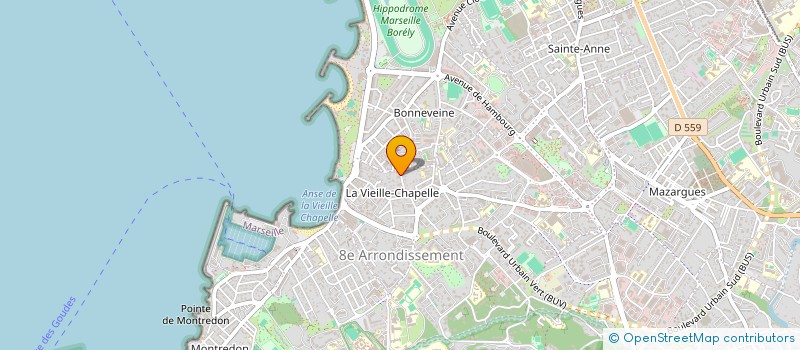 localisation de l'entreprise FRAXINUS à MARSEILLE