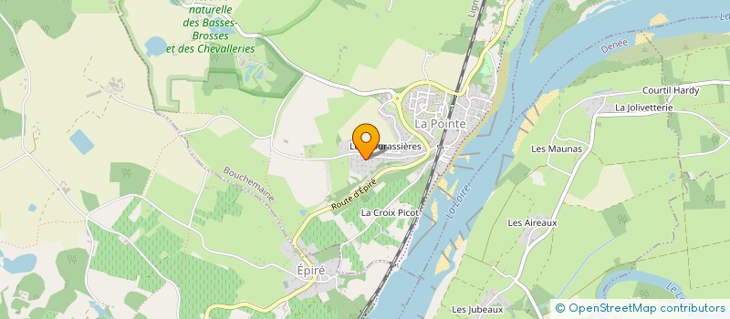 localisation de l'entreprise FRAXINUS SP  BOUCHEMAINE