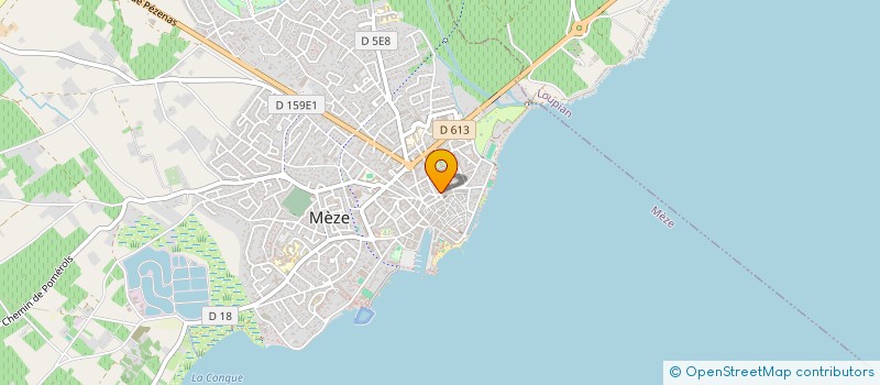 localisation de l'entreprise FRAXMA à MEZE