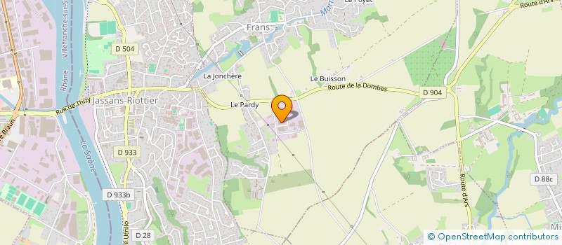localisation de l'entreprise FRAY NETTOYAGE à FRANS