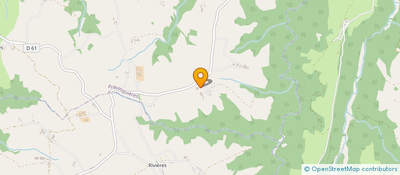 localisation de l'entreprise FRAYSSE CHRISTIAN ET GISELE  PREVINQUIERES