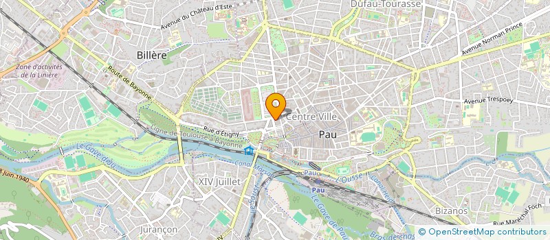 localisation de l'entreprise FRAYSSE - LACHAUD INDIVISION à PAU