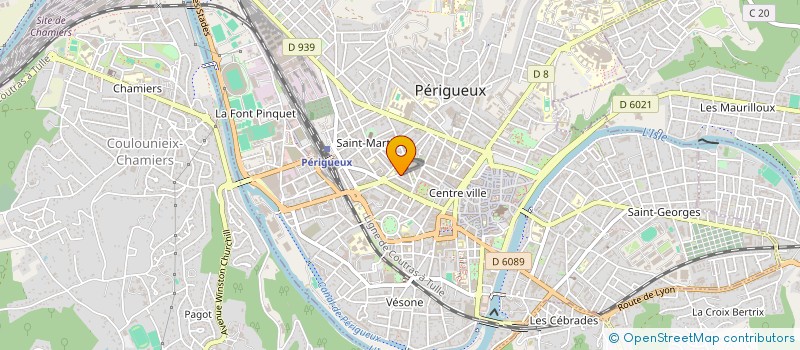 localisation de l'entreprise FRAYSSE PENOT à PERIGUEUX