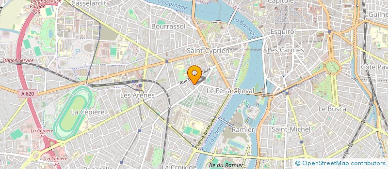 localisation de l'entreprise FRAYSSINET à TOULOUSE