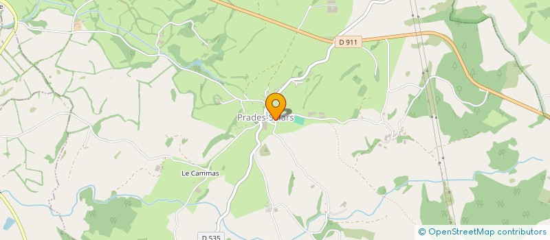 localisation de l'entreprise FRAYSSINHES YOHAN  PRADES-SALARS