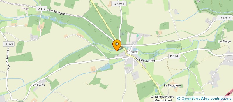 localisation de l'entreprise FRAZZ'ART à FRAZE