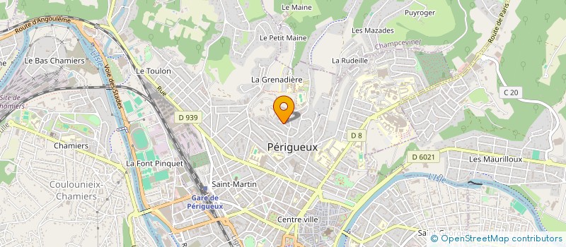 localisation de l'entreprise FRB 40 à PERIGUEUX