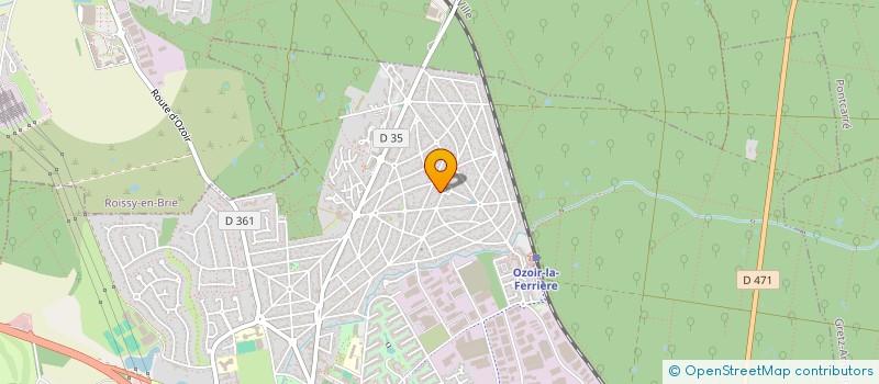localisation de l'entreprise FRB à OZOIR-LA-FERRIERE