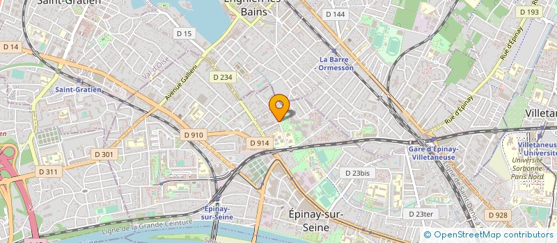 localisation de l'entreprise FRB à EPINAY-SUR-SEINE