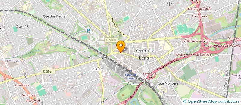 localisation de l'entreprise FRB 62 à MONTREUIL