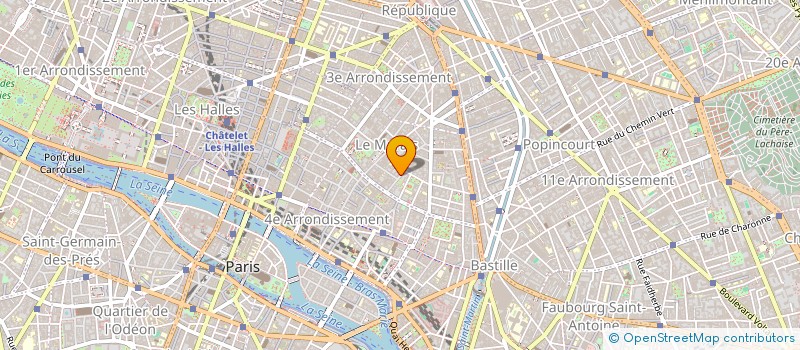 localisation de l'entreprise FRB 84 SAS à PARIS