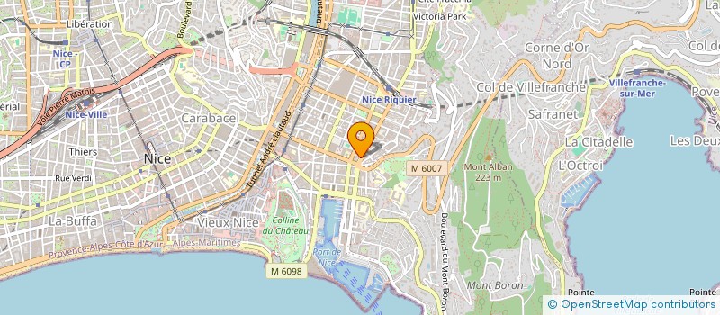 localisation de l'entreprise FRB à NICE