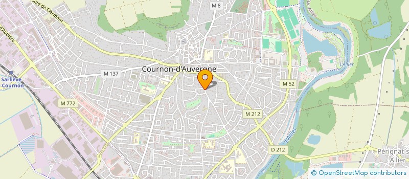 localisation de l'entreprise FRB AVOCATS  COURNON-D'AUVERGNE