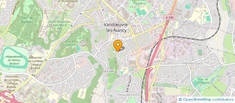 localisation de l'entreprise FRB FRANCE DISTRIBUTION  VANDUVRE-LES-NANCY