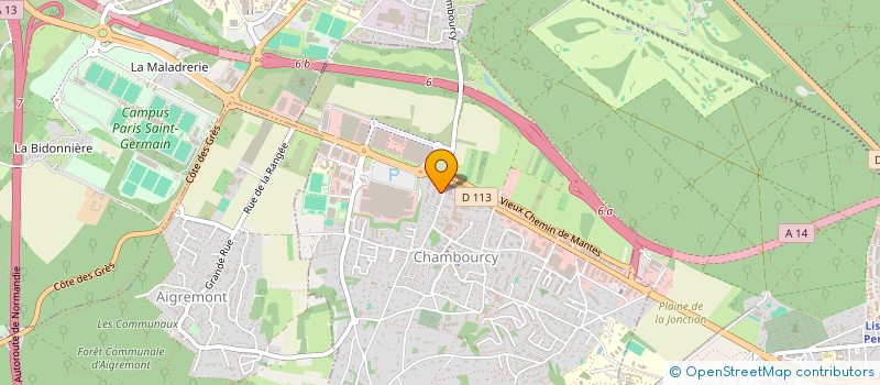 localisation de l'entreprise FRBAT  CHAMBOURCY