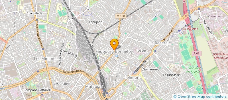 localisation de l'entreprise FRBD à TOULOUSE
