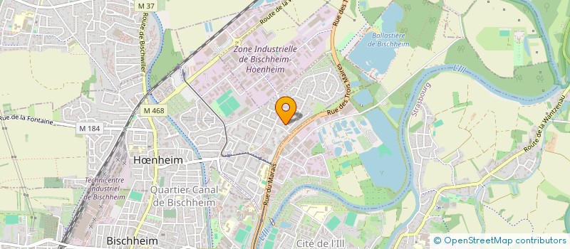 localisation de l'entreprise FRBD IMEX  HNHEIM