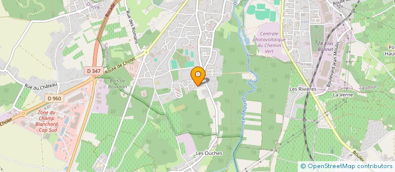 localisation de l'entreprise FRBO  SAUMUR