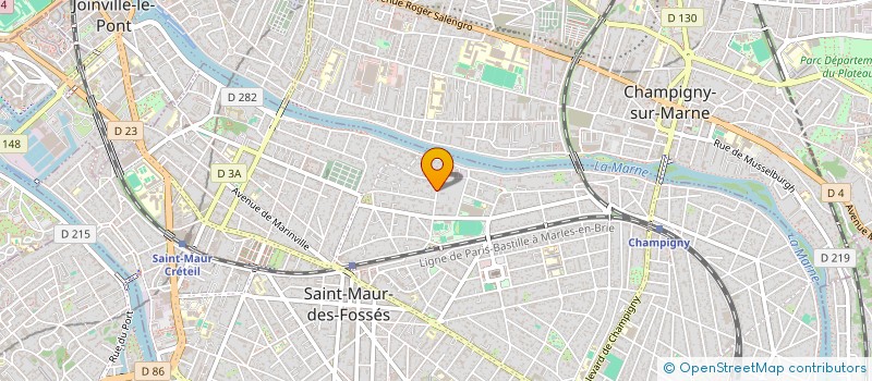 localisation de l'entreprise FRBO HOLDING  SAINT-MAUR-DES-FOSSES