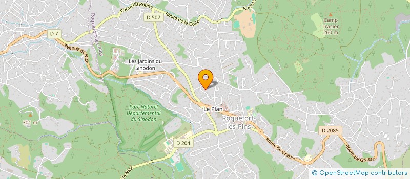 localisation de l'entreprise FRC  ANTIBES