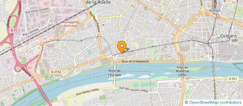 localisation de l'entreprise FRCCMC à ORLEANS