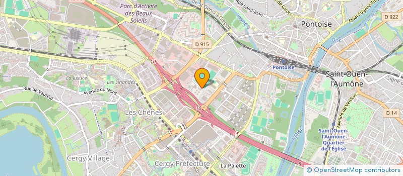 localisation de l'entreprise FRCF à PONTOISE