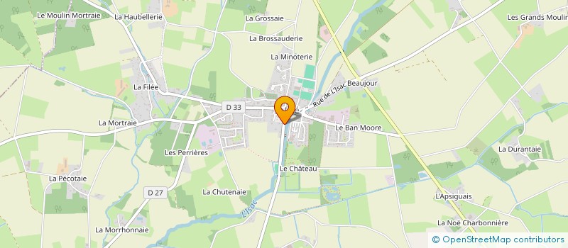 localisation de l'entreprise FRCIVAM PAYS DE LOIRE  SAFFRE