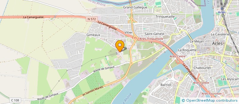 localisation de l'entreprise FRCM GROUPE  ARLES