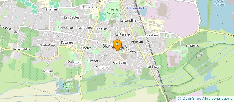 localisation de l'entreprise FRCNA  LUDON-MEDOC