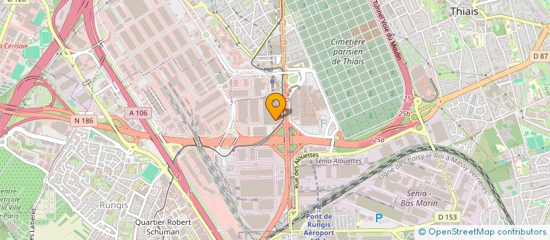 localisation de l'entreprise FRD à RUNGIS