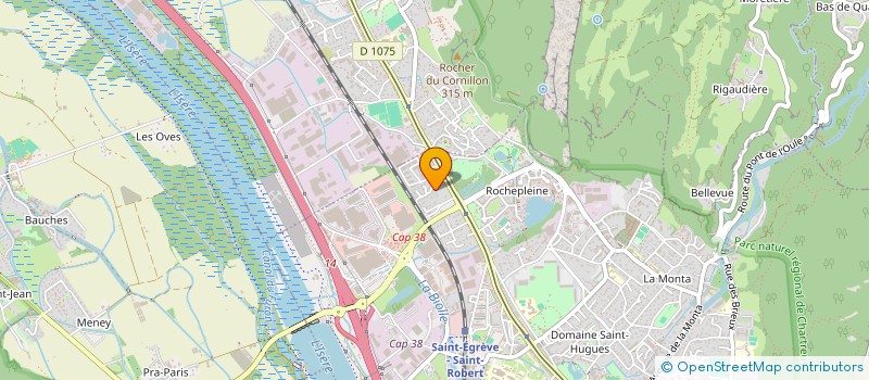 localisation de l'entreprise FRD EVENTS à SAINT-EGREVE