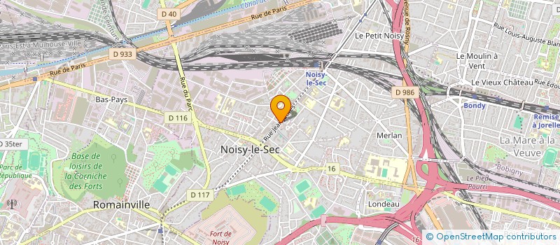 localisation de l'entreprise FRD IMMO  NOISY-LE-SEC