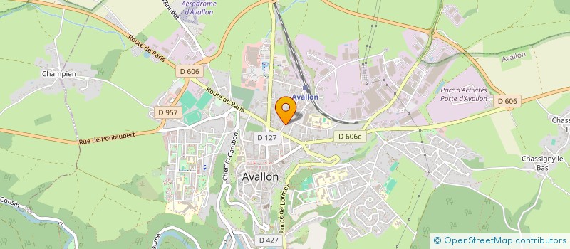 localisation de l'entreprise FRE.CO.AM à AVALLON