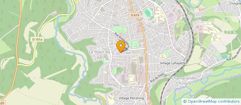 localisation de l'entreprise FRE MINT à CHAUMONT