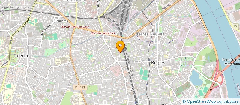 localisation de l'entreprise FREAK KULTUR à BEGLES