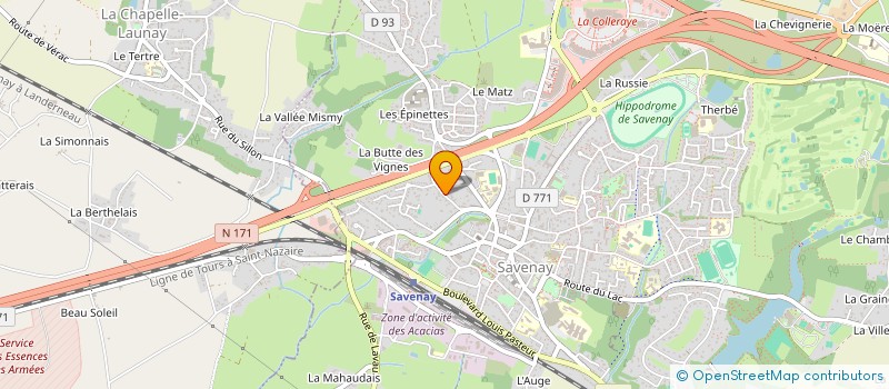 localisation de l'entreprise FREAKIN'KIDS  SAVENAY