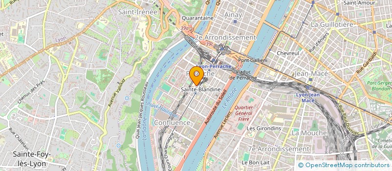 localisation de l'entreprise FREAKYSIDE à LYON 2EME