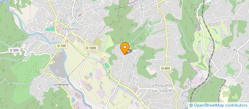 localisation de l'entreprise FREAL à LA ROQUETTE-SUR-SIAGNE