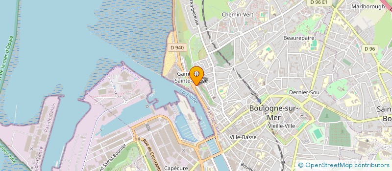 localisation de l'entreprise FREBATHELO  BOULOGNE-SUR-MER