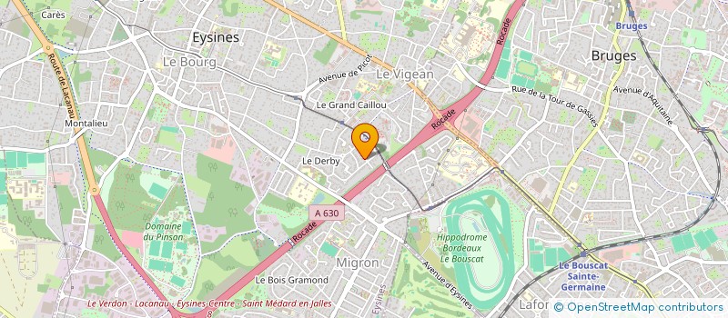 localisation de l'entreprise FREBERT  EYSINES