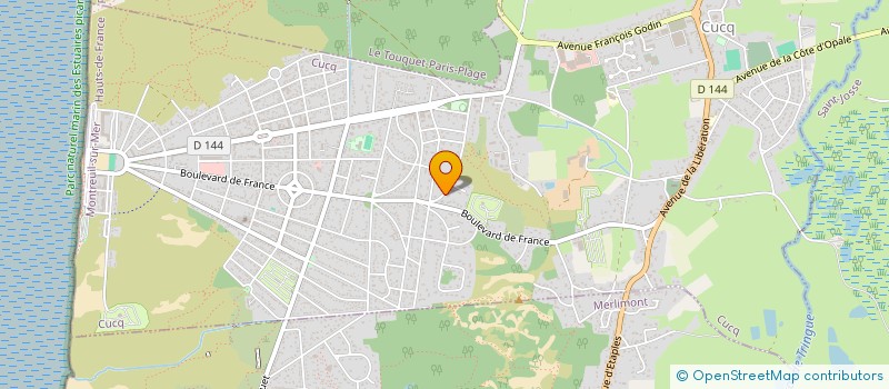 localisation de l'entreprise FRECAM  CUCQ