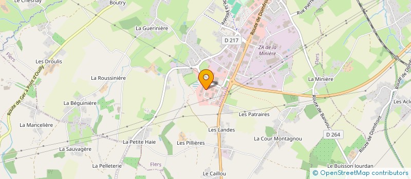 localisation de l'entreprise FRECAUT EMILIE à FLERS