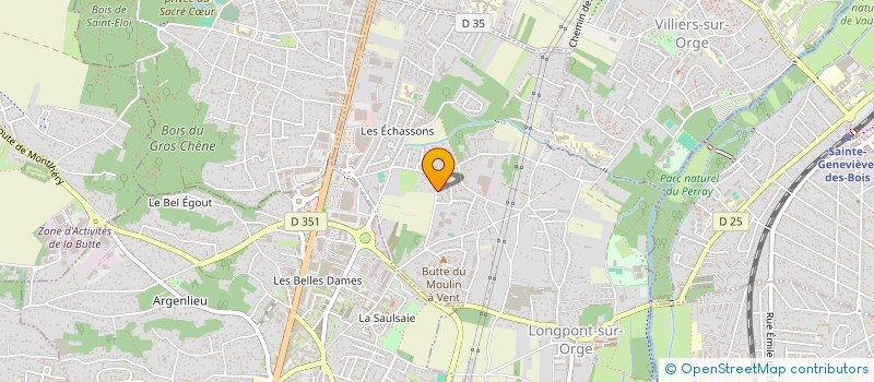 localisation de l'entreprise FRECEAUREST à LONGPONT-SUR-ORGE