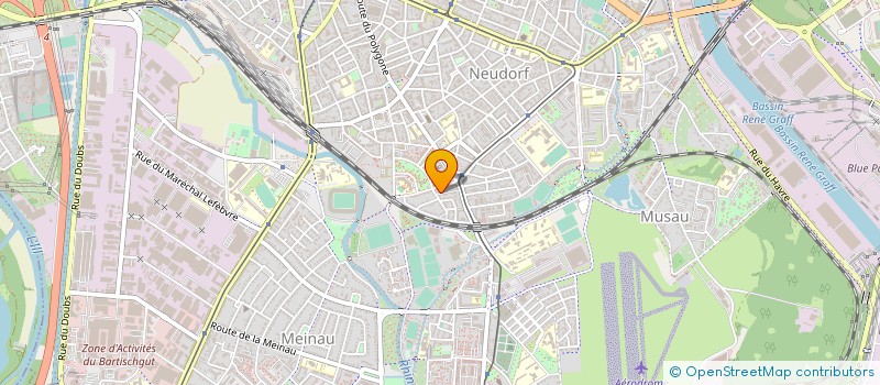 localisation de l'entreprise FRECHARD STUDIO à STRASBOURG