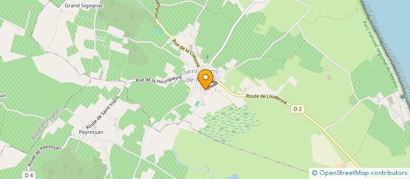 localisation de l'entreprise FRECHE EARL  SAINT-YZANS-DE-MEDOC