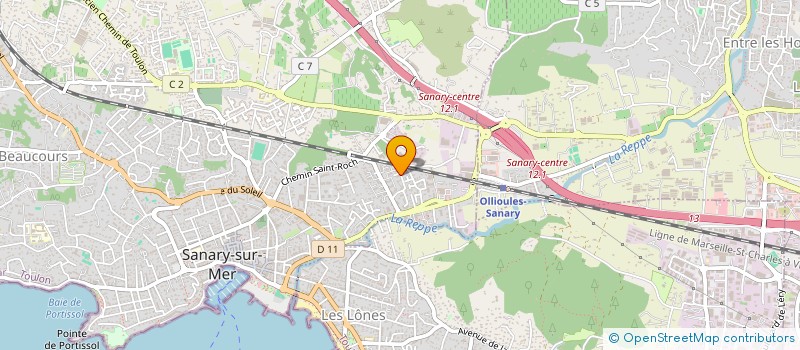 localisation de l'entreprise FRECHIN PLOMBERIE  EVENOS