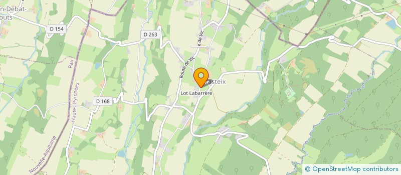 localisation de l'entreprise FRECHOU GESTION  TARASTEIX