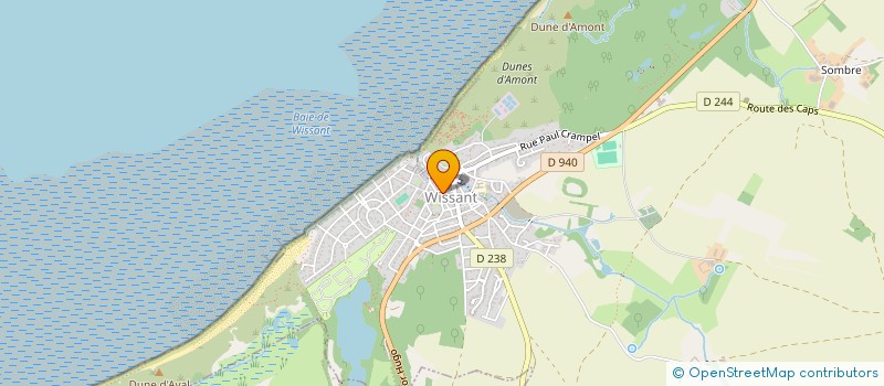 localisation de l'entreprise FRECHOU LE CAP  ESCALLES