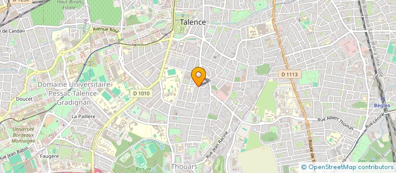 localisation de l'entreprise FRECILE  TALENCE